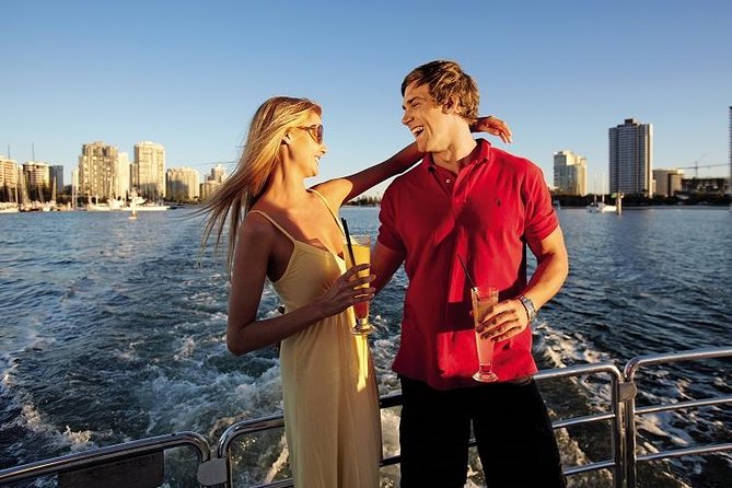 Surfers Paradise: Sightseeing Sunset River Cruise - Cheese, crackers, and the licensed bar