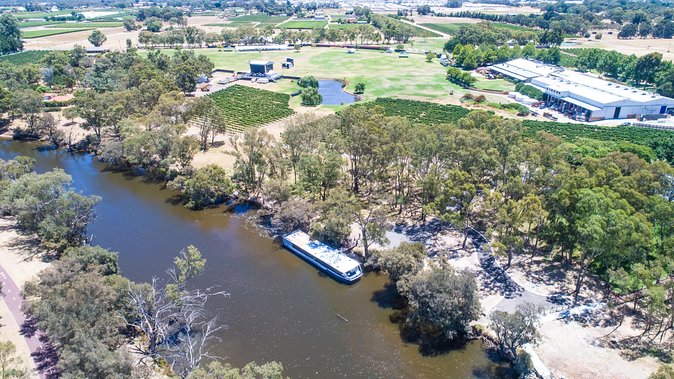 Swan Valley Wine Cruise - Leaving Perth on the Swan River