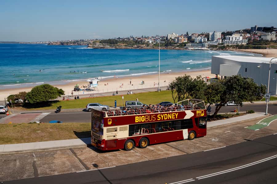 Sydney: Big Bus Hop-On Hop-Off Tour with Optional Cruise - The red city route, from Circular Quay to Darling Harbour