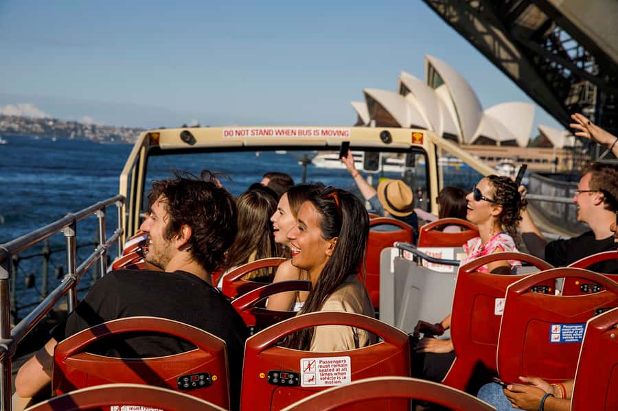 Sydney: Big Bus Hop-On Hop-Off Tour with Optional Cruise - The Captain Cook harbour cruise adds the best views