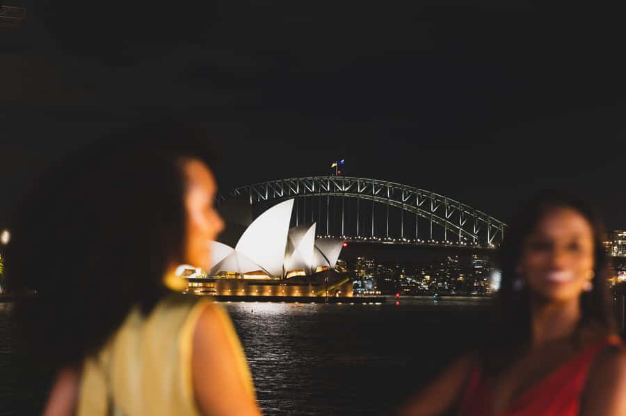 Sydney: Big Bus Panoramic Night Tour by Open-Top Bus - The city route: war memorial, cathedral, and city lights