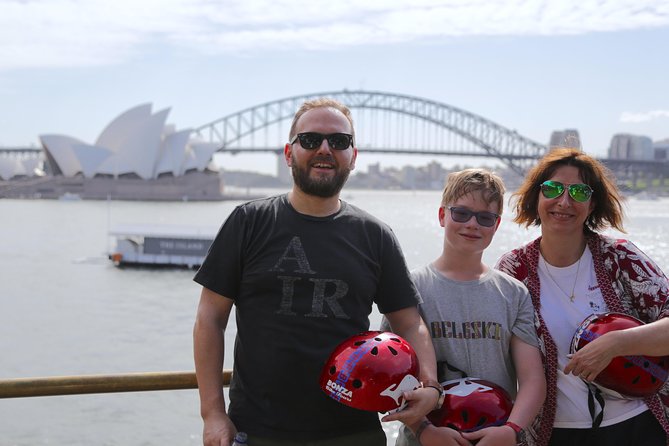 Sydney Bike Tours - Crossing the Harbour Bridge