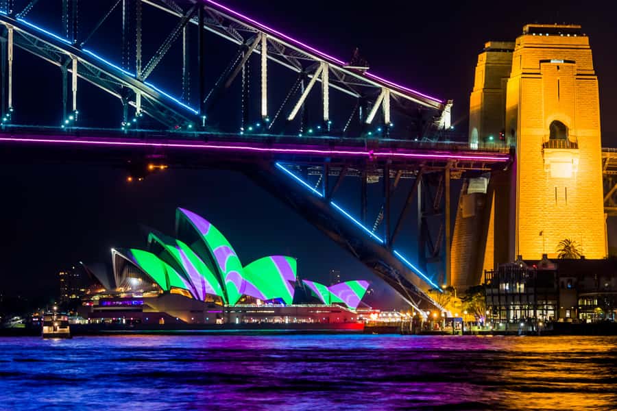 Sydney: Bring Your Own Drinks Vivid Harbour Cruise - Key points to know before booking