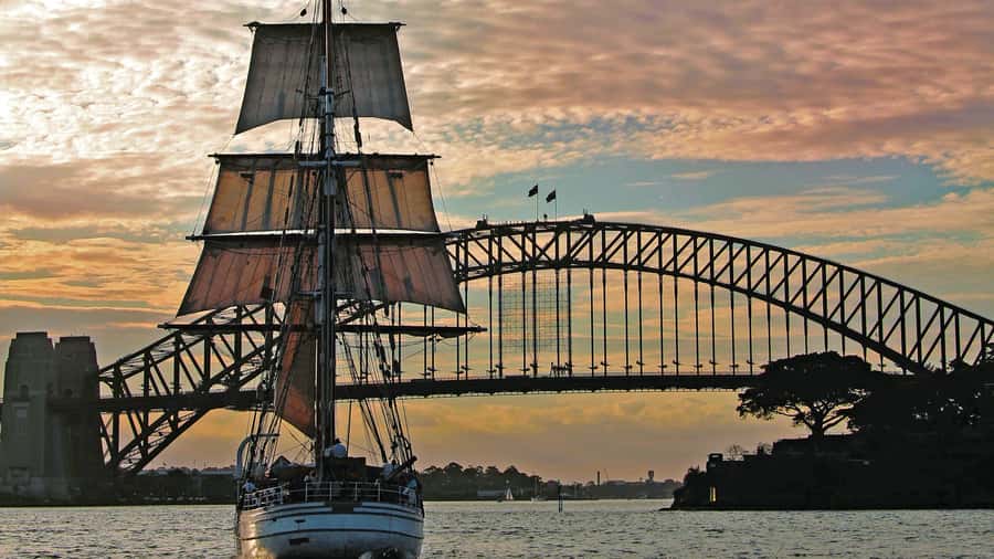 Sydney: Harbor Sunset Cruise with Dinner - Why a tall ship changes the Sydney Harbour view
