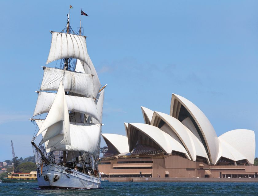 Sydney: Harbor Sunset Cruise with Dinner - The optional mast climb