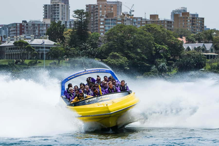 Sydney Harbour: 45-Minute Extreme Adrenaline Rush Ride - The main event: spins, slides, and wave jumps