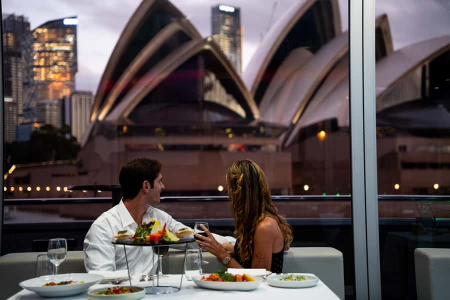 Sydney Harbour: Glass Boat Signature Dinner Cruise - The route from the Harbour Bridge to Luna Park