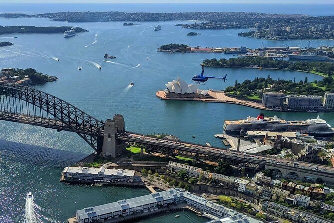 Sydney Harbour Scenic Helicopter Flight - Transfers and the shape of your day