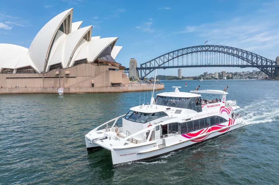 Sydney Harbour Sightseeing Cruise from Circular Quay - The Rocks and Sydney Opera House from the water