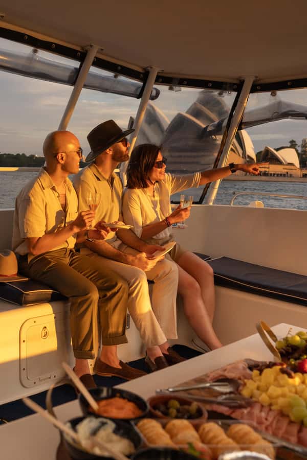 Sydney Harbour: Sunset Catamaran Cruise - Boarding Beside the Opera House
