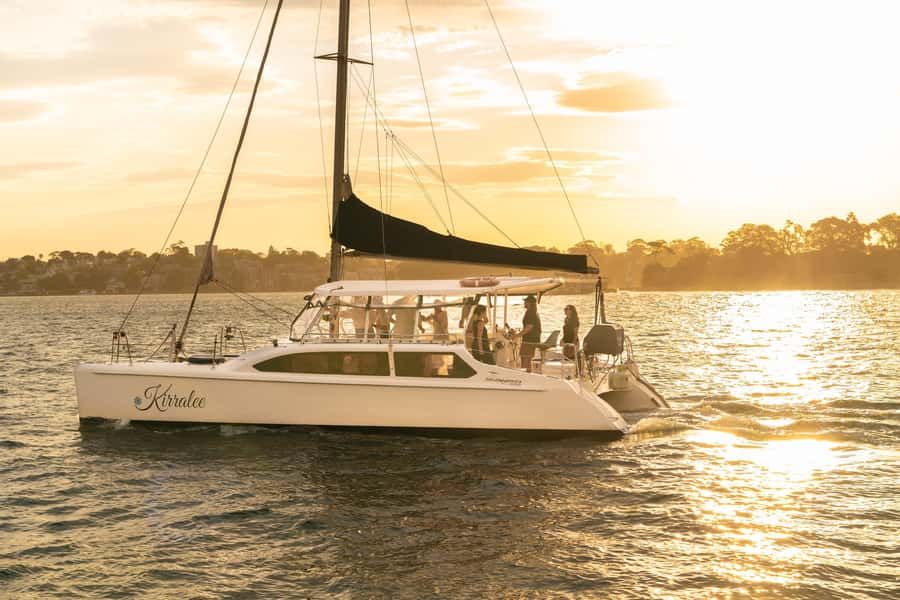 Sydney Harbour: Sunset Catamaran Cruise - Snacks, Soft Drinks, and BYO Wine