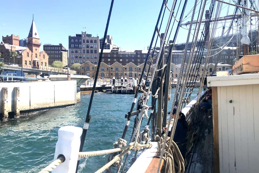 Sydney Harbour: Tall Ship Afternoon Cruise - Stories, snacks, and the onboard bar