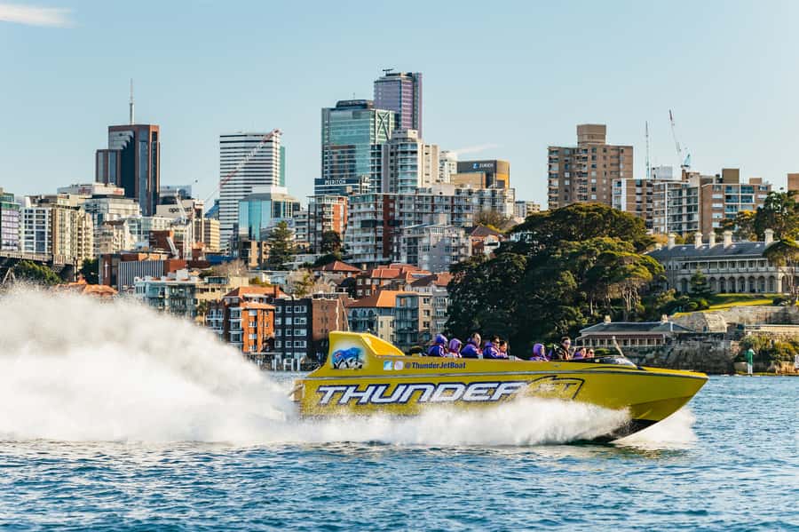 Sydney Harbour: Thunder Thrill Jet Boat Ride - Key points to know before you board