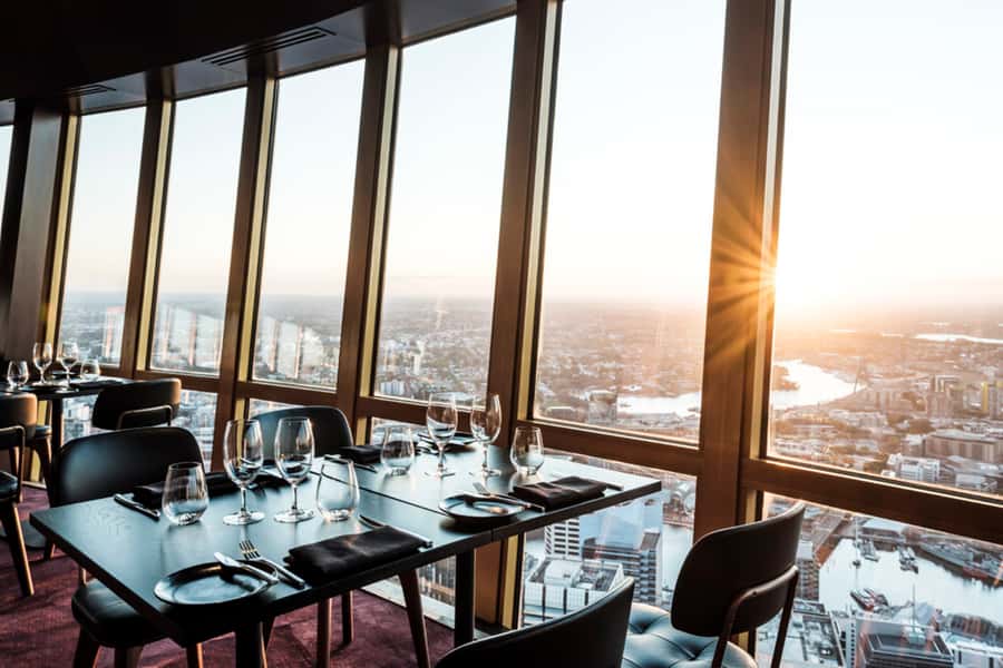 Sydney: Infinity by Mark Best Sydney Tower Dining Experience - Arriving at Sydney Tower for dinner
