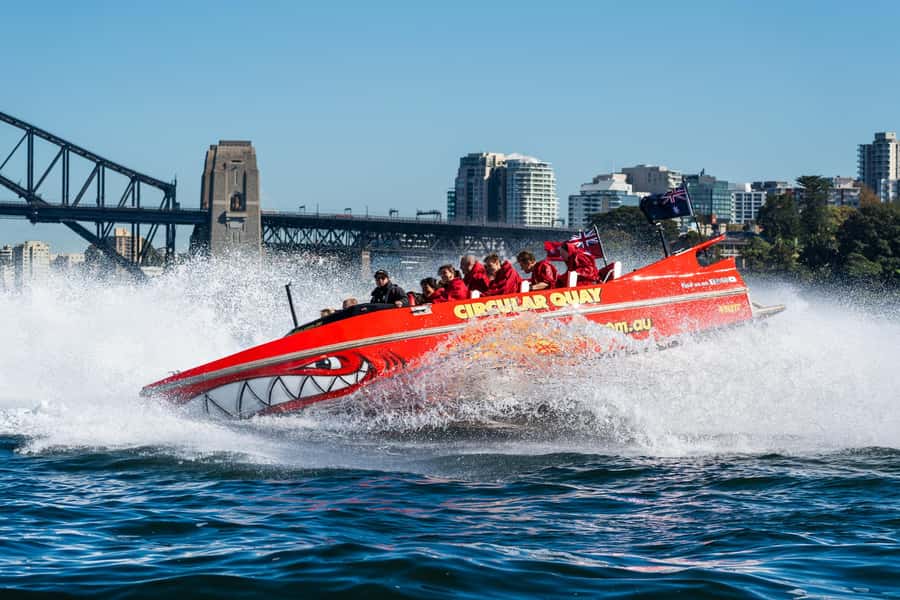 Sydney: Jet Boat Adventure Ride from Circular Quay - Key points at a glance