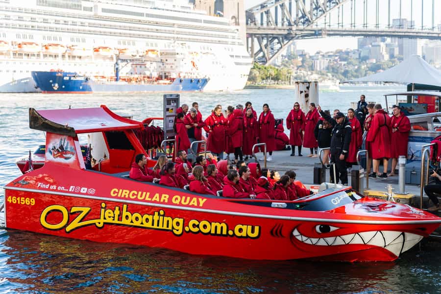Sydney: Jet Boat Adventure Ride from Circular Quay - The main tradeoff: excitement over explanation