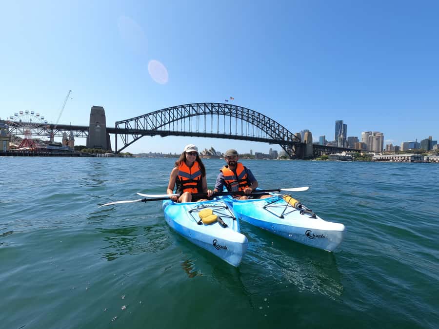 Sydney: Sunset Kayak - Opera & Harbour Bridge Tour (5p. max) - Returning to Lavender Bay