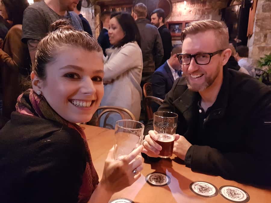 Sydney: The Rocks Pub Tour - Beer, wine, soft drinks, and the meal confusion
