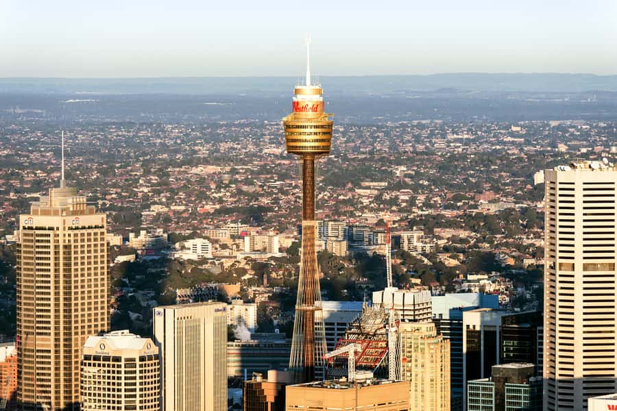 Sydney Tower Eye: Entry with Observation Deck - Sydney from 250 meters above the CBD