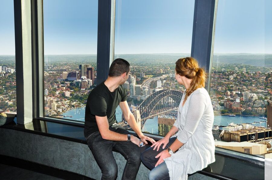 Sydney Tower Eye: Entry with Observation Deck - Choosing between daylight, sunset, and night