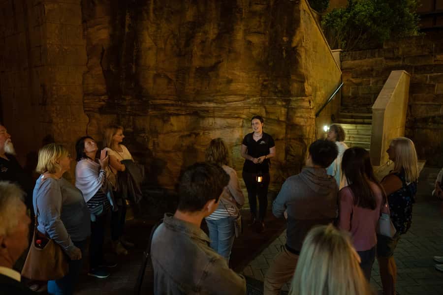 Sydney: True Crime Tour - Entering The Rocks at the meeting point