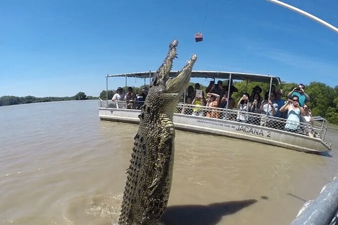 The Croc Bus to the Famous Jumping Crocodile Cruise - A quick stop at Humpty Doo’s boxing crocodile
