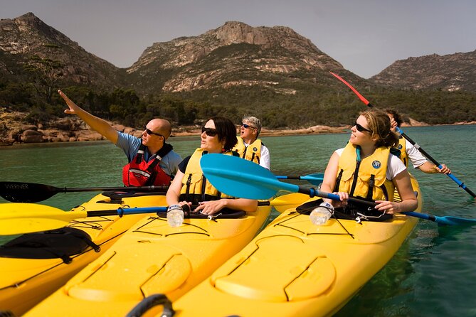 The Freycinet Paddle - Paddling beneath the Hazards