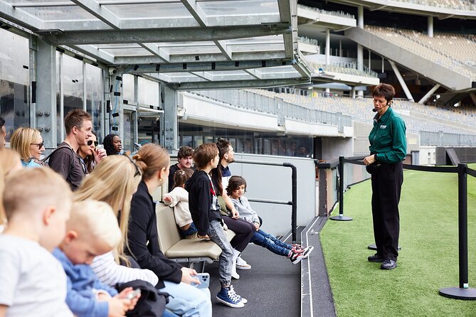 The Optus Stadium Tour - Starting behind Gate D at Optus Stadium