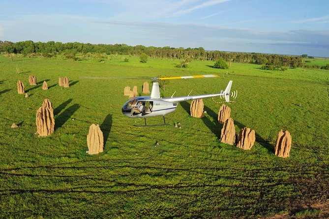 Top End Safari Camp Overnight Tour - The helicopter flight, short but worthwhile