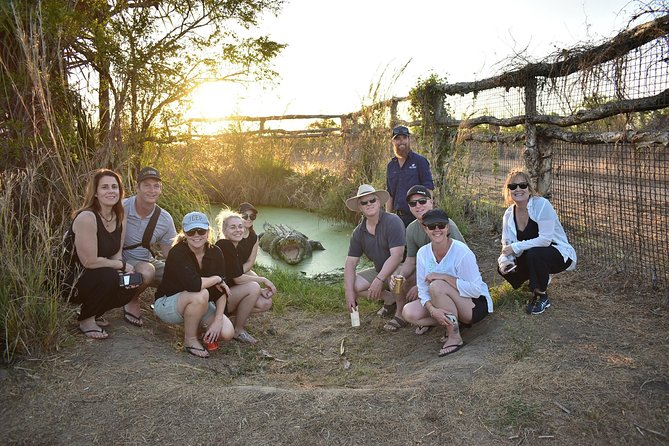 Top End Safari Camp Overnight Tour - Getting close to saltwater crocodiles