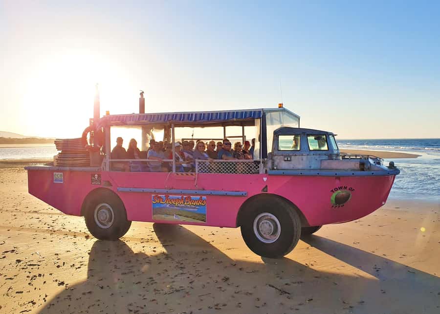 Town 1770: Afternoon Coastline Tour - A LARC ride is the main event