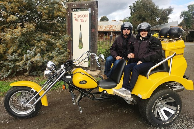Unique Trike Barossa Valley Half Day Private Tour For 2 - The outdoor ride and cold-weather planning