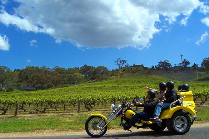 Unique Trike Barossa Valley Half Day Private Tour For 2 - A 3.5-hour route built around your interests