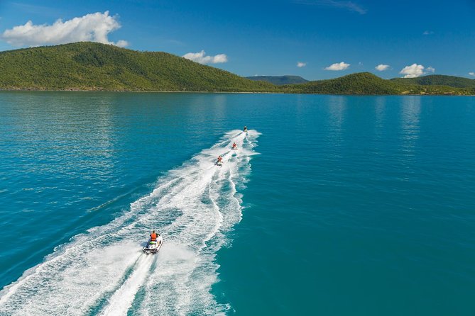 Whitsundays Guided Jet Ski Tour - Two Island Safari adds distance and speed