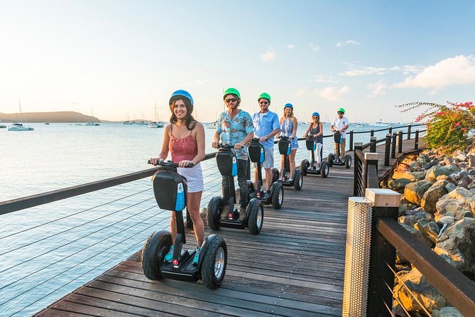 Whitsundays Segway Sunset and Boardwalk Tour with Dinner - Coral Sea Marina and the sunset meal