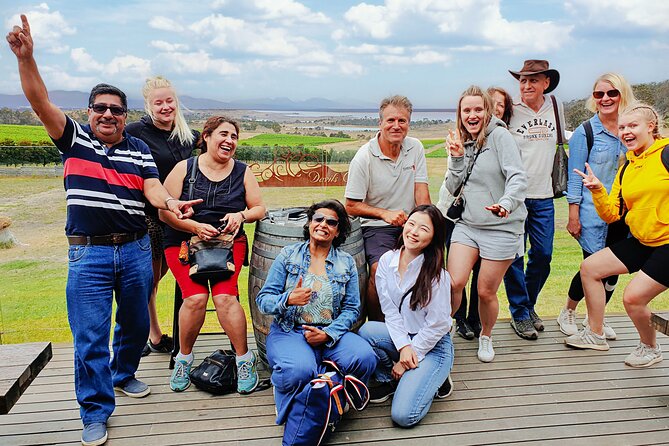 Wineglass Bay & Freycinet NP Full Day Tour from Hobart via Richmond Village - Raspins Beach and the first coastal views