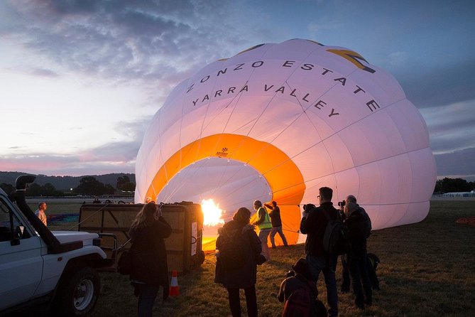 Yarra Valley Sunrise Balloon Flight with GoPro Photos - One peaceful hour above the vineyards